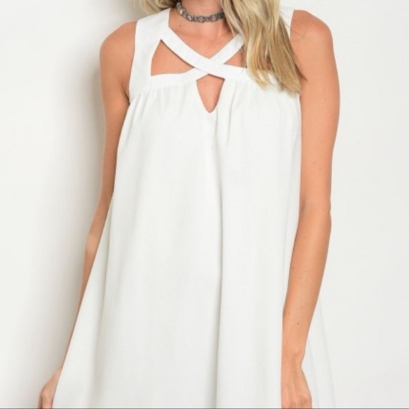 Loveriche white babydoll dress - Picture 2 of 3